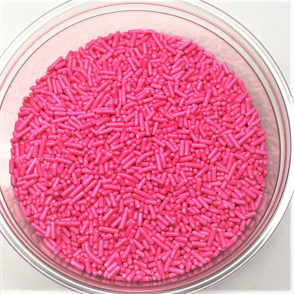 QA Products, Inc. - Beloit, Wisconsin Sprinkles Pink Jimmies Bakery Topping 8 Ounces Colored Sprinkles Sprinkles & Toppings 3 QA Products, Inc. - Beloit, Wisconsin Sprinkles Pink Jimmies Bakery Topping 8 Ounces Colored Sprinkles Sprinkles & Toppings