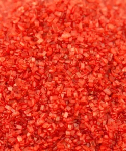 QA Products, Inc. - Beloit, Wisconsin Sprinkles & Toppings Sugar Gourmet Red Bakery Topping Sprinkles Colored Sugar 8 Ounces