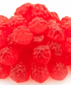 Albanese Gummi Red Raspberries 2 Pounds Bulk Gummy Candy
