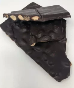 Beulah's Candyland Gourmet Almond Bark Dark Chocolate Candy 1 Pound