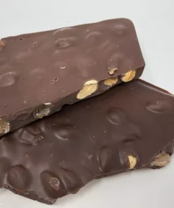 Beulah's Candyland Gourmet Almond Bark Milk Chocolate Candy 1 Pound