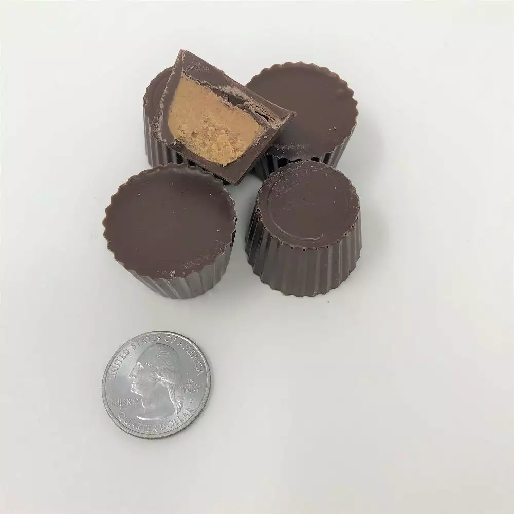 Beulah's Candyland Gourmet Peanut Butter Cups Mini Milk Chocolate Candy 1 Pound 3 Beulah's Candyland Gourmet Peanut Butter Cups Mini Milk Chocolate Candy 1 Pound