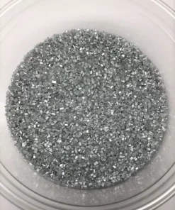 QA Products, Inc. - Beloit, Wisconsin Sprinkles & Toppings Sugar Crystalz Silver Crystals Bakery Topping Sprinkles 1 Pound Colored Sugar
