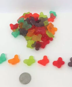Beulah's Candyland Gummi Butterflies Mini Butterflies Bulk Gummy Candy 5 Pounds