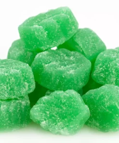 Sunrise Confections Jelly Candy Spearmint Leaves Bulk Candy Spearmint Jelly 5 Pounds