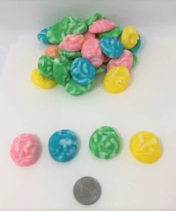 Beulah's Candyland Gummi Eggs Swirly Eggs Bulk Gummy Candy 2 Pounds Easter Gummies Easter Candy