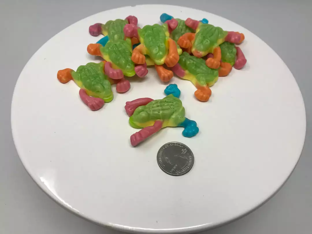 Beulah's Candyland Gummi Candy Gummi Tropical Frogs Gummy Frogs Bulk Gummy Candy 2.2 Pounds 3 Beulah's Candyland Gummi Candy Gummi Tropical Frogs Gummy Frogs Bulk Gummy Candy 2.2 Pounds